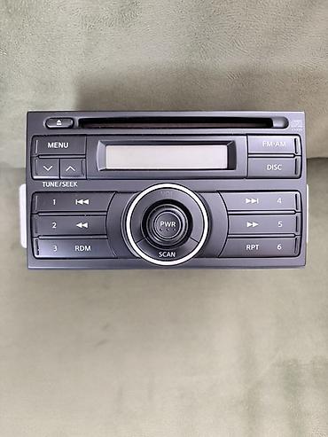 Avtoelektronika: Nissan Tiida orijinal avtomobil maqnitofonu və ön panel çərçivəsi - — 1