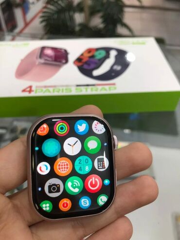 Smart saatlar: C90 Pro smart saat Endirimdedir ✅ 75 azn yox❌ cemi 50 azn✅ — 8