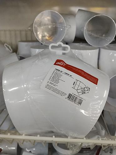КОЛЕНО КРУГЛОЕ 45° ERA, Ø150 мм - Модель: 15ККП 45° / 15KKP 45° -