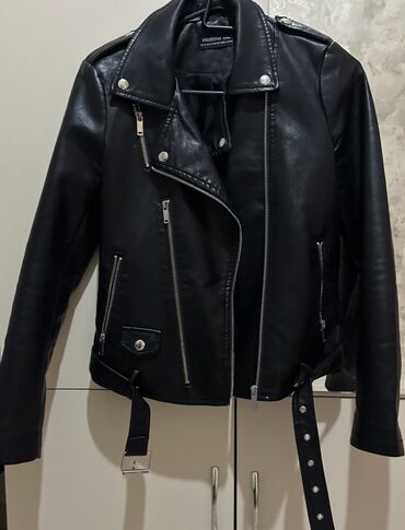 dəri geyim: Женская куртка S (EU 36), цвет - Черный