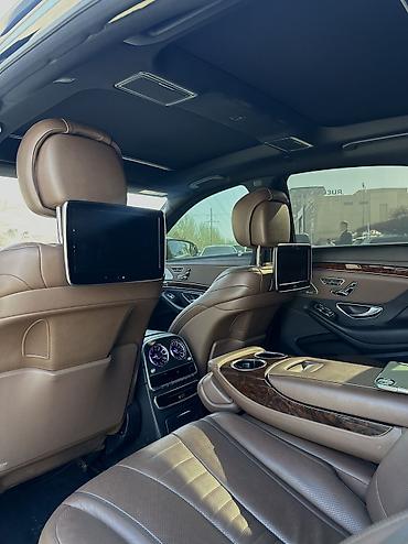 Аренда кортежа: Mercedes-Benz W222 (2015–2020) Представительский седан бизнес-класса — 3