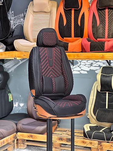 Чехлы и накидки на сиденья: Чехлы Тканевые, С подушкой, цвет - Шампань, Новый, Бесплатная доставка, Платная доставка, Самовывоз — 3