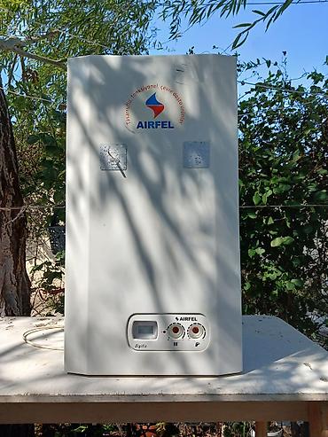 elektron saat qiymeti: AIRFEL qazla işləyən divar tipli su qızdırıcısı/kolonka - Model — 1