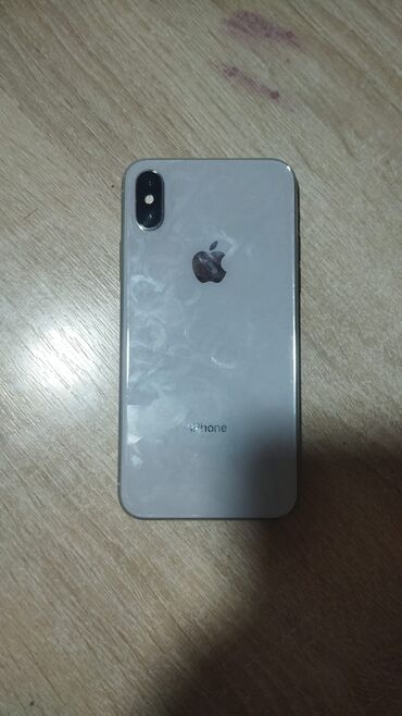 Автоэлектроника: IPhone X, Серебристый, Face ID
