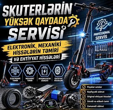 Təmir, Elektrik samokatlar, Nasazlığın aradan qaldırılması, Zəmanətlə