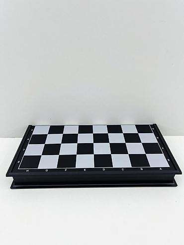 №: 14015 Məhsulun adı: Şahmat + dama + nərd (3-ü 1-də), plastik