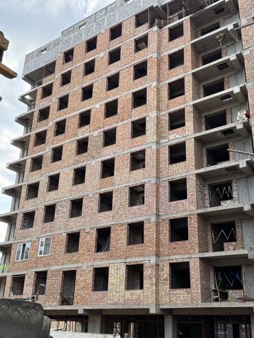 квартира берилет аламедин: 3 комнаты, 85 м², Элитка, 8 этаж, ПСО (под самоотделку)