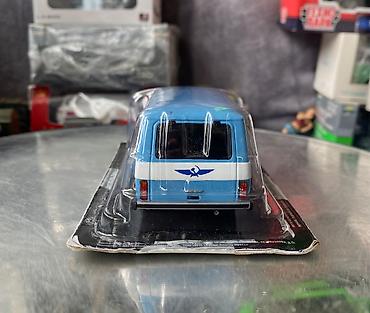 white: Коллекционная модель RAF-2203 AEROFLOT blue white 1978 Deagostini — 10