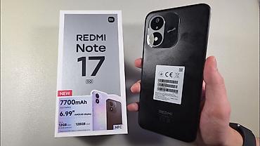 Redmi, Redmi Note 16, Новый, 128 ГБ, цвет - Черный, 2 SIM