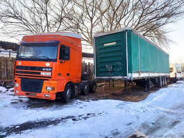 Тягачи: Тягач, DAF, 2001 г., Тентованный — 8