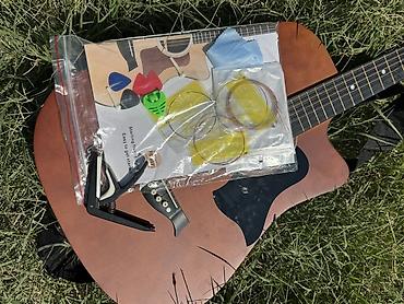 cantalar: Akustik gitara, Fender, 6 sim, Yeni, Ünvandan götürmə — 3