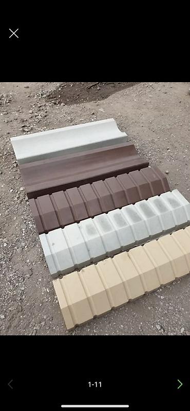 Тротуарная плитка: Тротуарная плитка (бетонная) Прессованный Элитный Мрамор бордюры лотки — 14