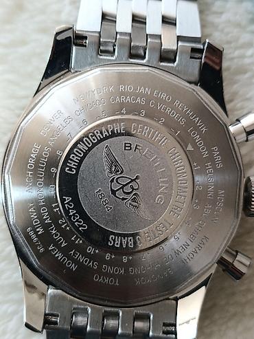 patek phlippe saat: Breitling Navitimer xronoqraf qol saatı - Klassik qara siferblat — 4