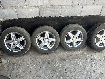 бир: Дөңгөлөктөр монтажда 175 / 65 / R 14, Жай, Колдонулган, Комплект, Жеңил унаалар, Куйма, тешиктери - 4 — 1