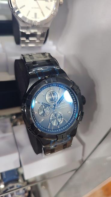 3d saat: Maurice Lacroix Chronograph kişi qol saatları - İsveçrə dizaynı ilə — 6