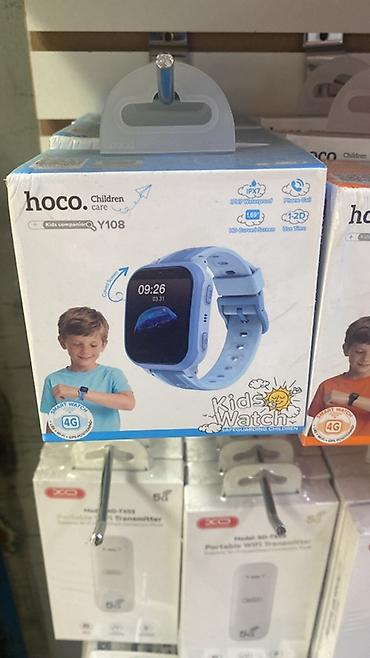 Детские смарт-часы: Детские смарт-часы Hoco Children Care Y108 (Kids Watch) - Связь — 3