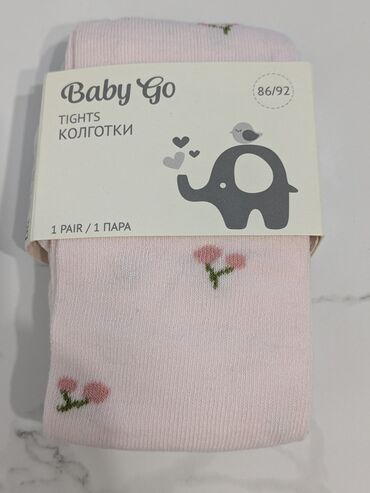 Другие детские вещи: Абсолютно новые колготки российской фирмы Baby Go. Размер 86/92