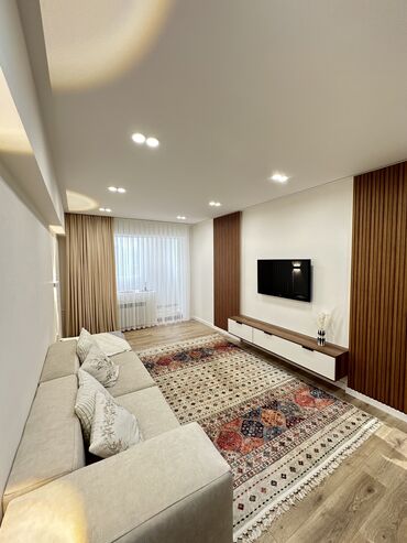 квартиру в бишкекке: 3 комнаты, 80 м², Индивидуалка, 5 этаж, Дизайнерский ремонт