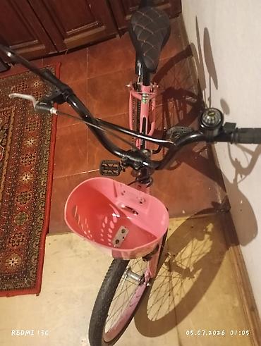 12 dyumlu velosiped: Yeni İki təkərli Uşaq velosipedi 20", sürətlərin sayı: 1, Ödənişli çatdırılma — 3