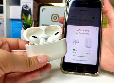 apple airpods: Вакуумдук, Apple, Жаңы, Электр зымсыз (Bluetooth), Классикалык