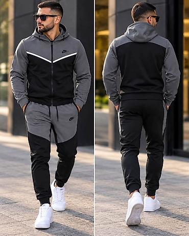 jasmil trenerke: Muške trenerke deblji materijal M,L,XL,XXL veličine za samo 4600 din — 1