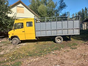 водный скутер: Грузовой бортовой автомобиль Mercedes-Benz варио. (желтый). Сатылат — 4