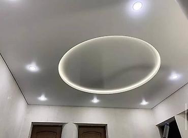 Натяжной потолок: Натяжной потолок Глянцевое, Матовое, 3D потолки Гарантия, Бесплатная консультация, Бесплатный замер — 11