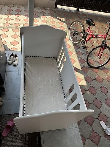 bunk bed: Детская кроватка качалка с выдвижным ящиком - Материал: ЛДСП/МДФ — 2
