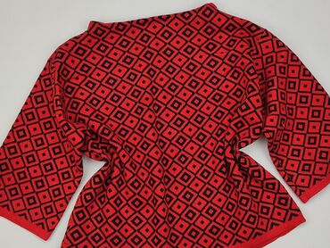 czerwone eleganckie bluzki: Blouse, L (EU 40), condition - Very good