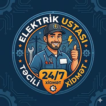 Elektrik işləri: 🔴✔️24/7 Zəng vəya Whatsapp-la Əlaqə saxlaya bilərsiniz — 1