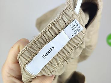 Women: Bershka, Material trousers for women, size S at lalafo.pl — 4 Women: Bershka, Material trousers for women, size S — 4