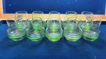 Стаканы: Рюмочки (стаканчики) Для коньяка и водки Хрустальные - 16 шт. Чешское — 6