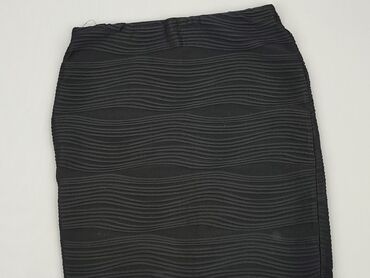 czarne spódnice z guzikami: Skirt, XS (EU 34), condition - Very good