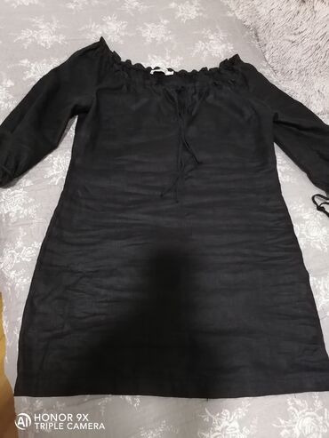 waikiki lanene kosulje: L (EU 40), color - Black, Cocktail, Other sleeves