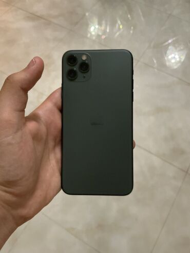 i̇phona 6: IPhone 11 Pro Max, 256 GB, Matte Midnight Green, Simsiz şarj