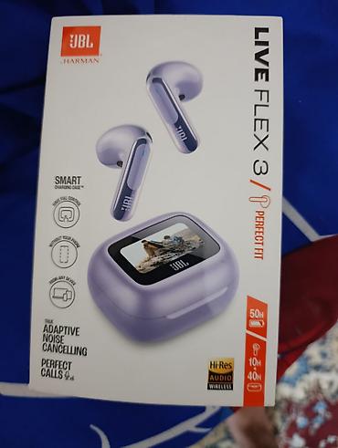 pisikli qulaqciqlar: İşlənmiş Simsiz (Bluetooth) Qulaqcıqlar, JBL, rəng - Bənövşəyi — 1