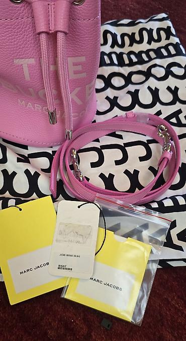 canta modelləri: Marc Jacobs “The Bucket” çanta – pembe rəng - Model: The Bucket — 3