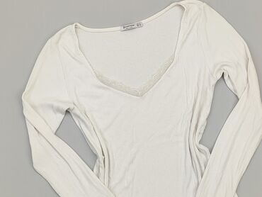 białe koszulowe bluzki: Bluzka Damska, Stradivarius, XL, stan - Dobry