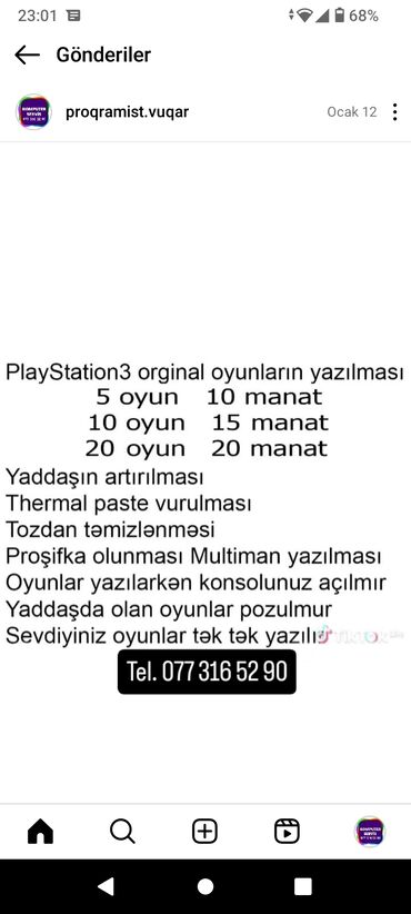 ps3 oyunlari: PlayStation3 orginal oyunlarin yazilmasi Oyunlari siz secirsuz Tema