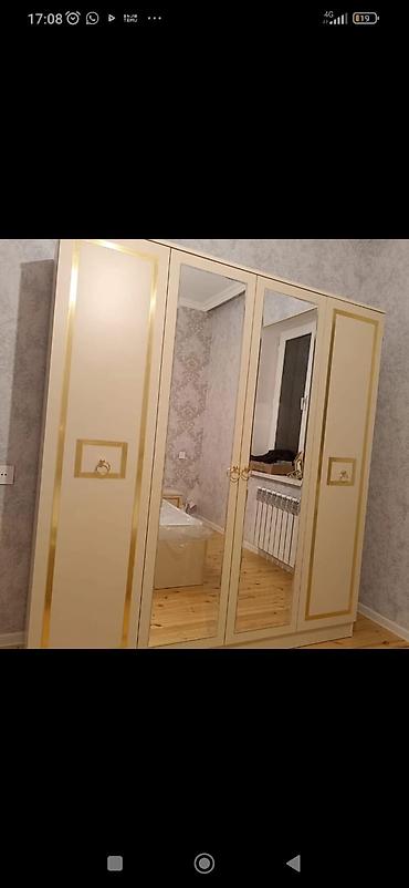 Yataq otağı dəstləri: Klassik üslubda mebel dəsti - Geniş qarderob: 6 qapılı, iki tam — 42