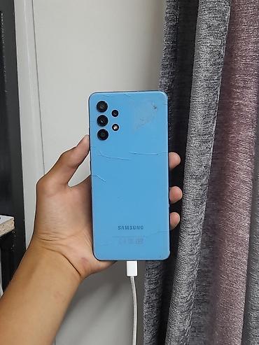 fre fire: Samsung Galaxy A32, Б/у, 128 ГБ, цвет - Голубой, 2 SIM — 4