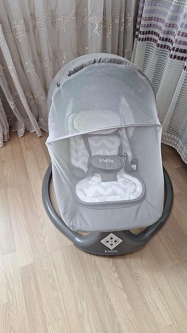 hava matras: Kidilo elektrik beşik-swing - Marka/model: Kidilo - Rəng: boz - Tip — 1