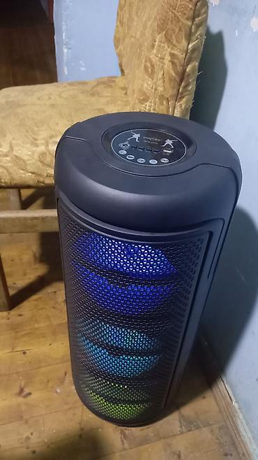 Portativ Bluetooth akustik sistem + smart saat dəsti 1) Portativ