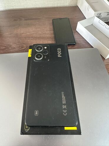 макбук на запчасти: Poco X5 Pro, Колдонулган, 256 ГБ, түсү - Кара