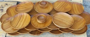 Кухонные наборы: Посуда из дерева для кафе ресторанов. Отличный подарок. Этно посуда — 9