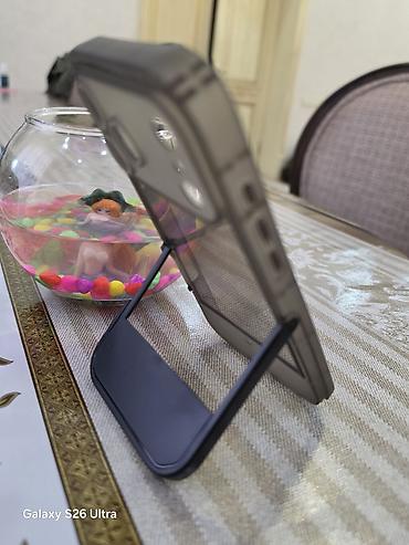genius ses sistemi: Iphone 17 pro max üçün halqa dayaqlı qoruyucu kabura yenidir — 1