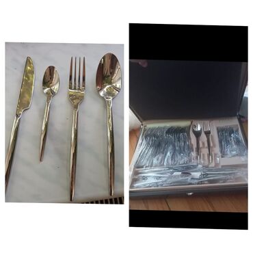 i̇ran qab qacaq: Qaşıq dəsti 12 nəfərlik təzədir qətiyyən istifadə olunmayıb