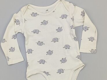 pajacyk ocieplany dla dziewczynki: Body, H&M, 9-12 months, 
condition - Very good