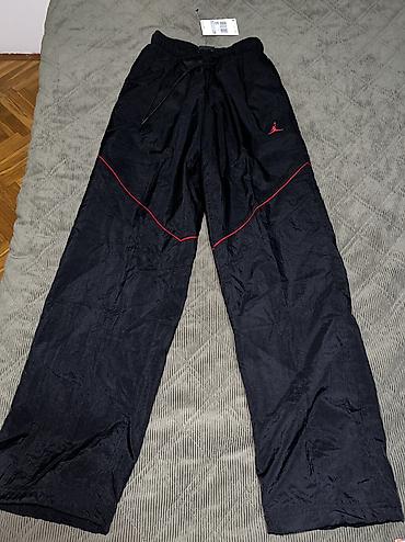 nike tn цена: JORDAN Brooklyn Men's Draft Pants - Black/Gym Red vel. XS NOVO IB — 8