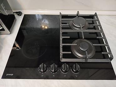 induksiyalı plitələr: Qarışıq sobası Stolüstü, 4 gözlü, Yeni — 3